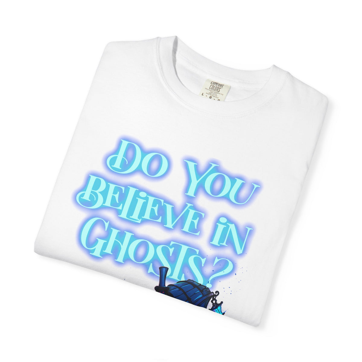 Do You Believe in Ghosts? Phantom Funeral Coach Graphic T-Shirt