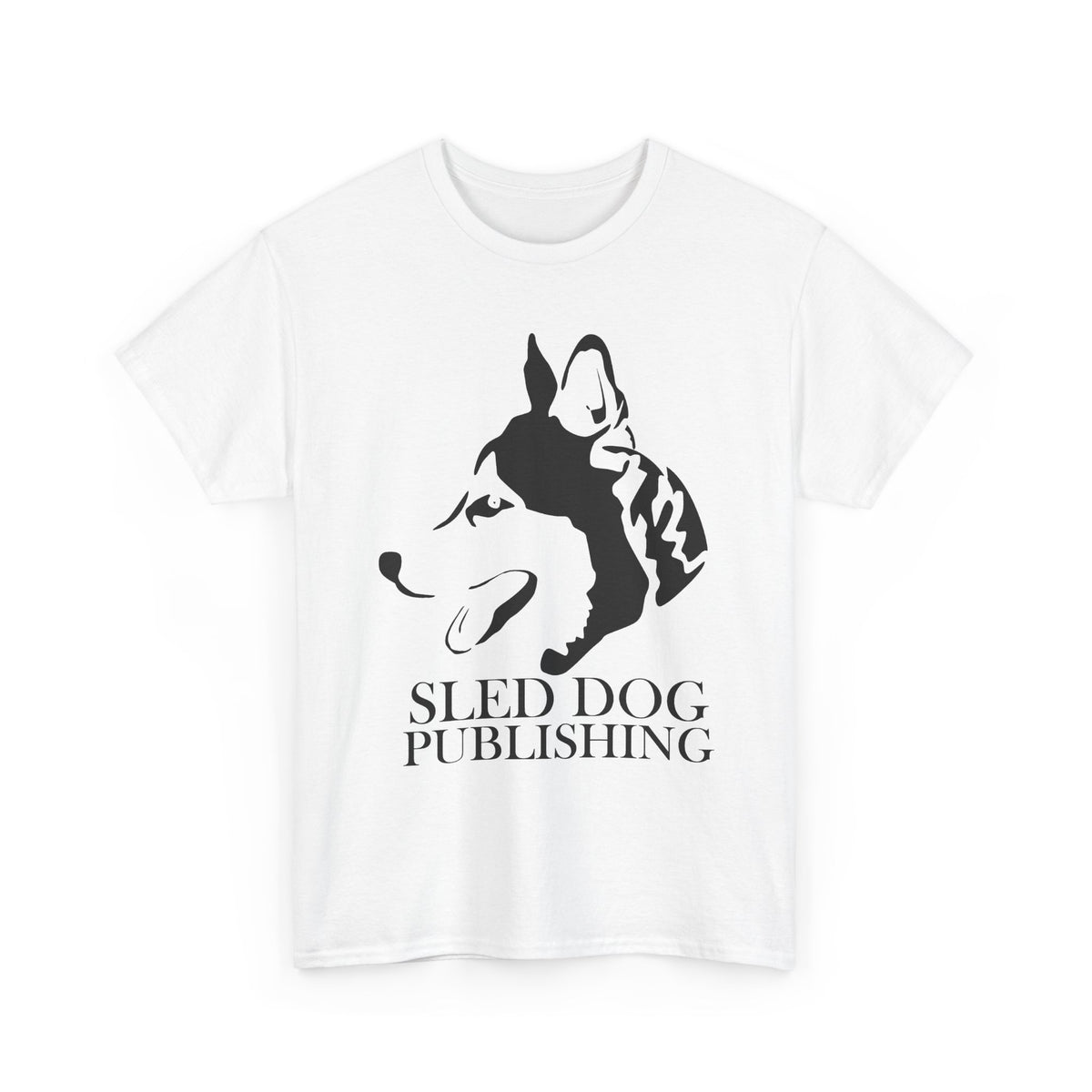 Sled Dog Publishing Husky Tee, AJ Tribute T-Shirt for Book Lovers