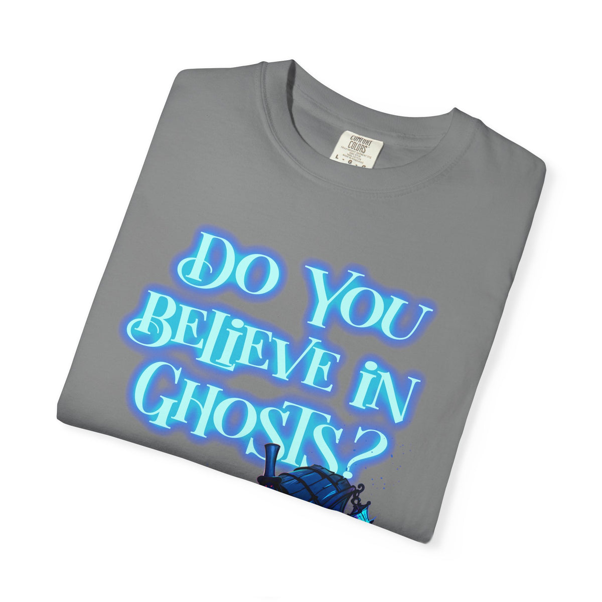 Do You Believe in Ghosts? Phantom Funeral Coach Graphic T-Shirt