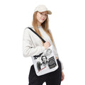 Edgar Allan Poe Raven Collage Tote Bag, Literary Gothic Aesthetic