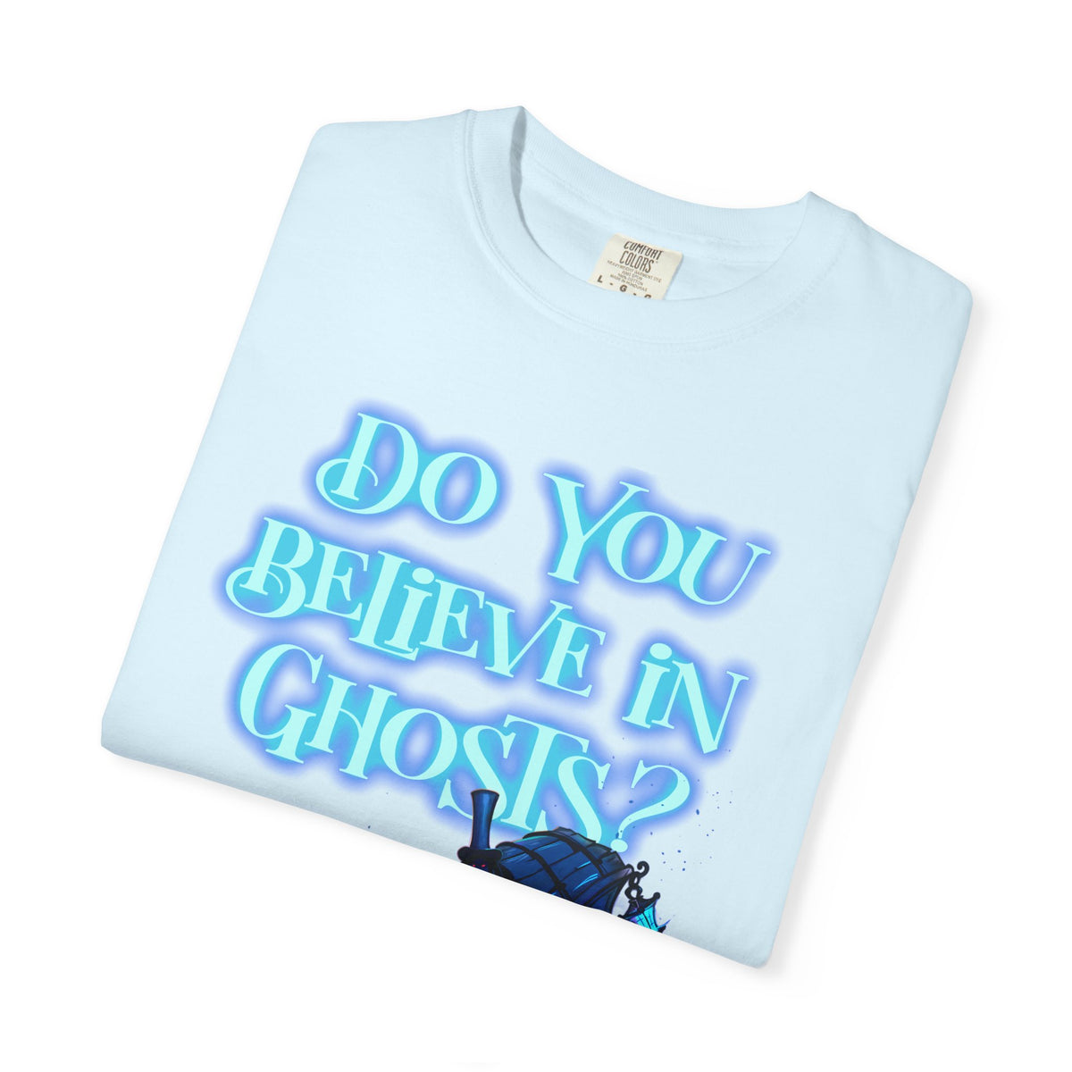 Do You Believe in Ghosts? Phantom Funeral Coach Graphic T-Shirt