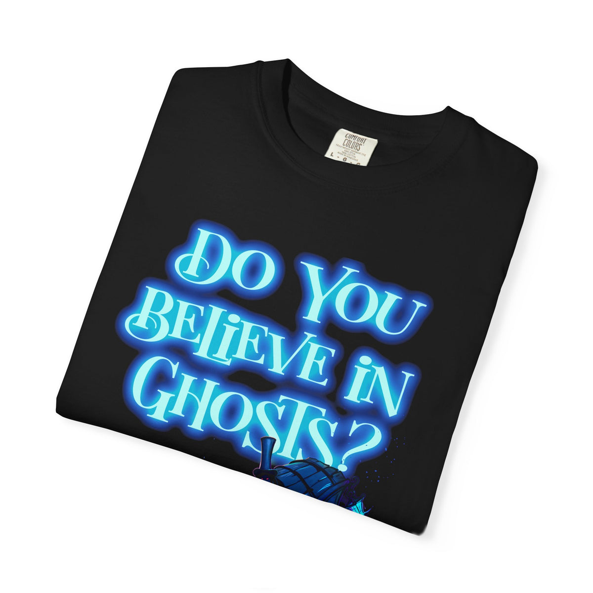 Do You Believe in Ghosts? Phantom Funeral Coach Graphic T-Shirt