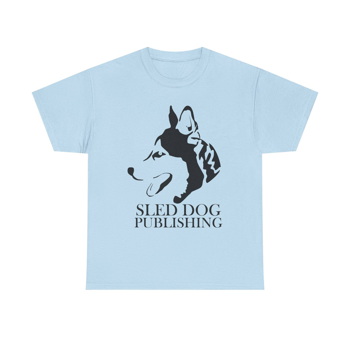 Sled Dog Publishing Husky Tee, AJ Tribute T-Shirt for Book Lovers