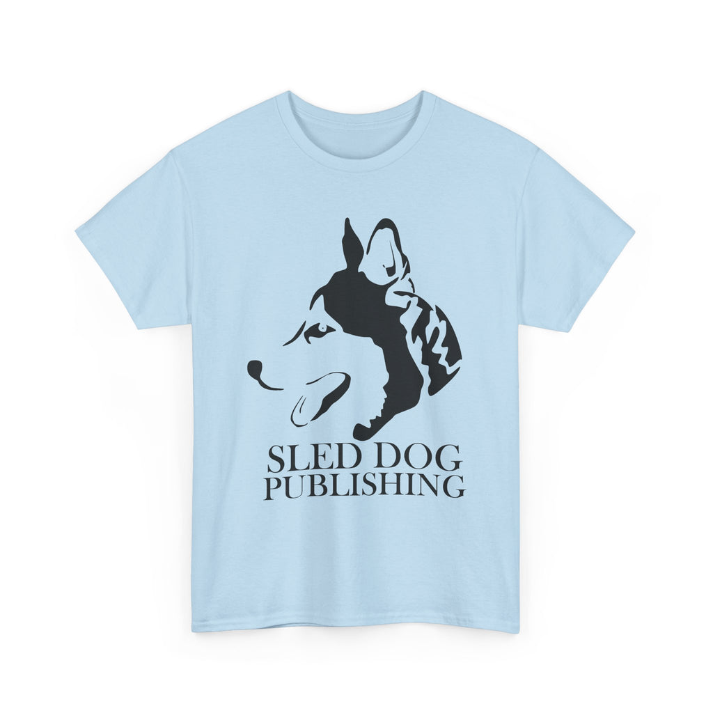 Sled Dog Publishing Husky Tee, AJ Tribute T-Shirt for Book Lovers