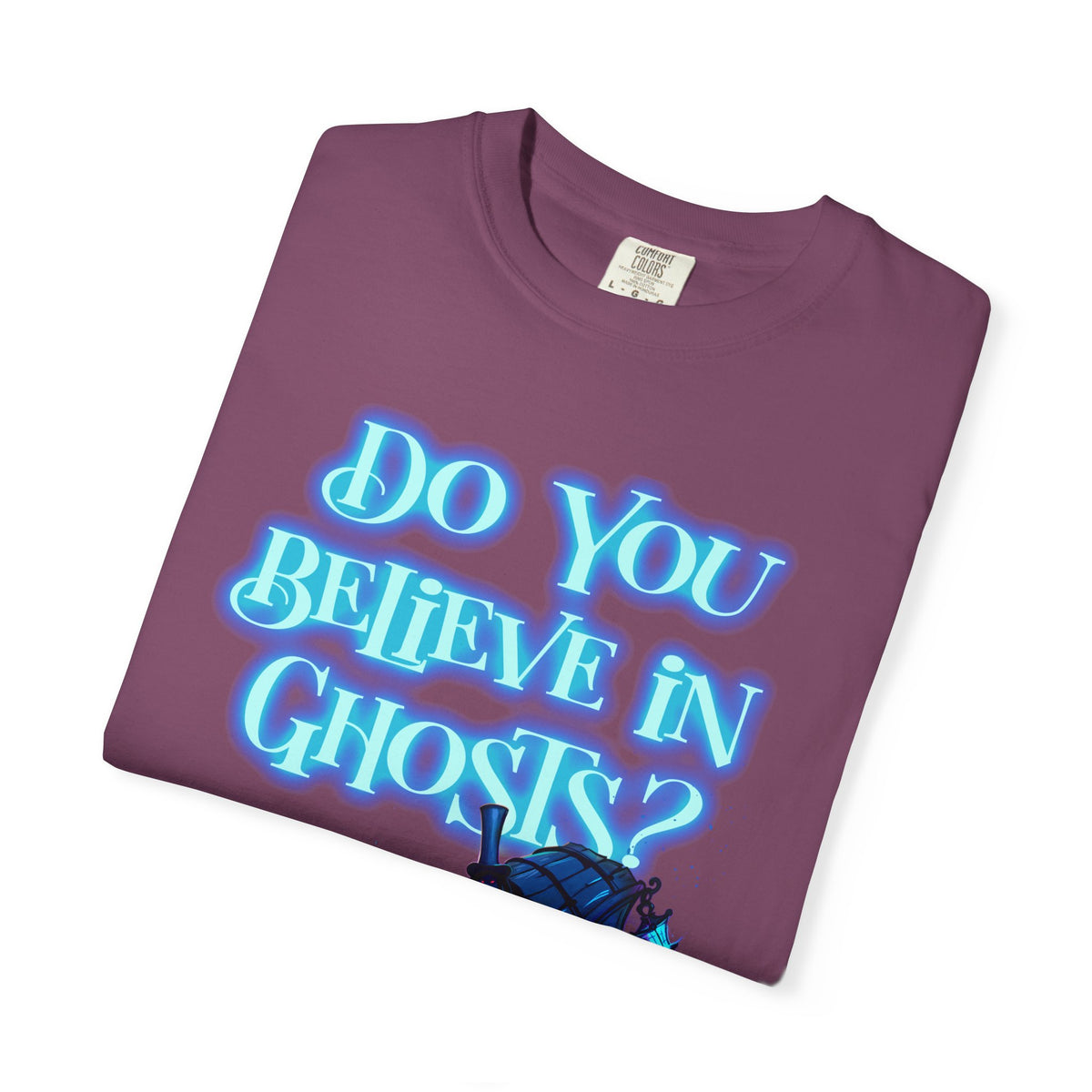 Do You Believe in Ghosts? Phantom Funeral Coach Graphic T-Shirt