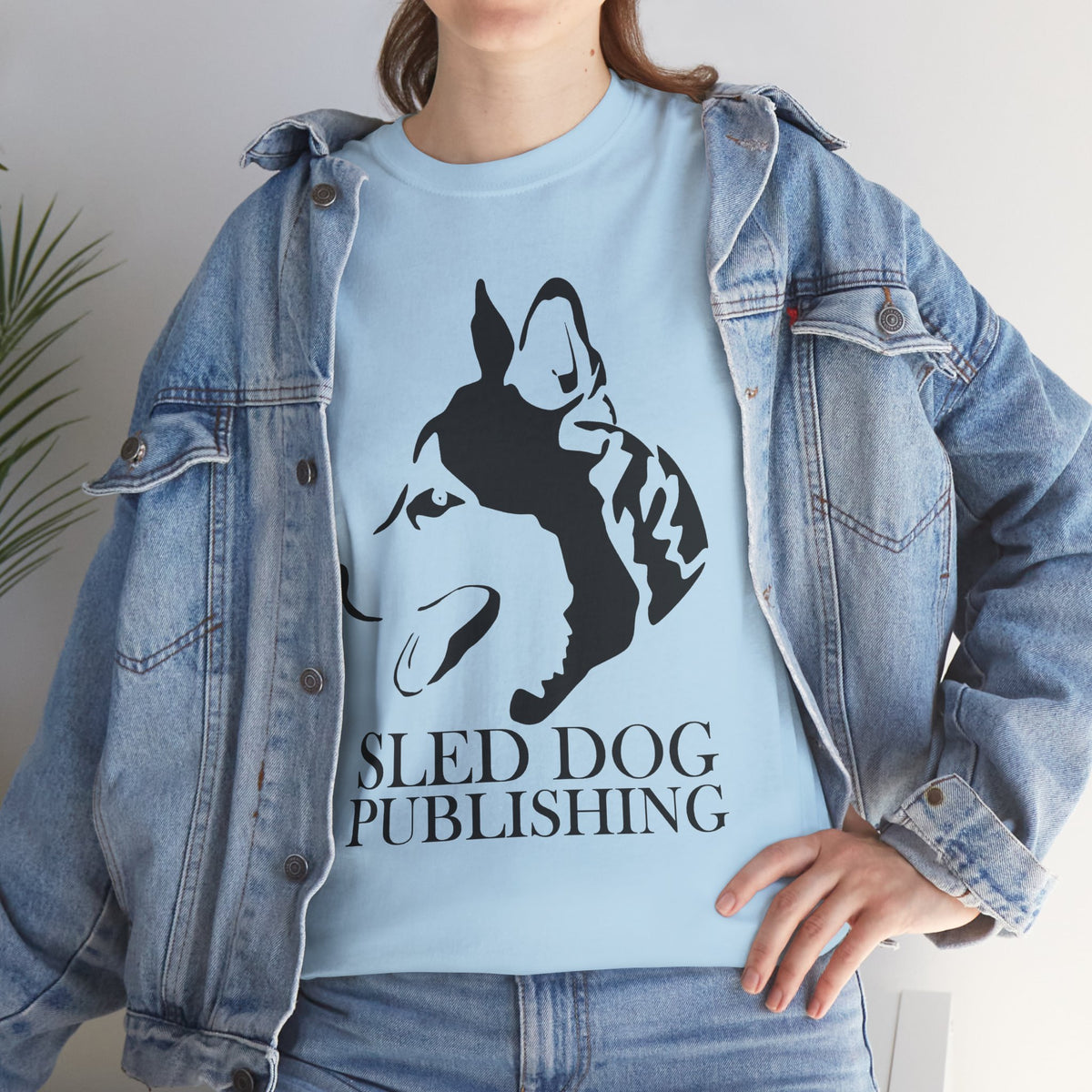 Sled Dog Publishing Husky Tee, AJ Tribute T-Shirt for Book Lovers