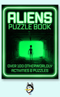 Aliens Puzzle Book, 100+ Otherworldly Puzzles