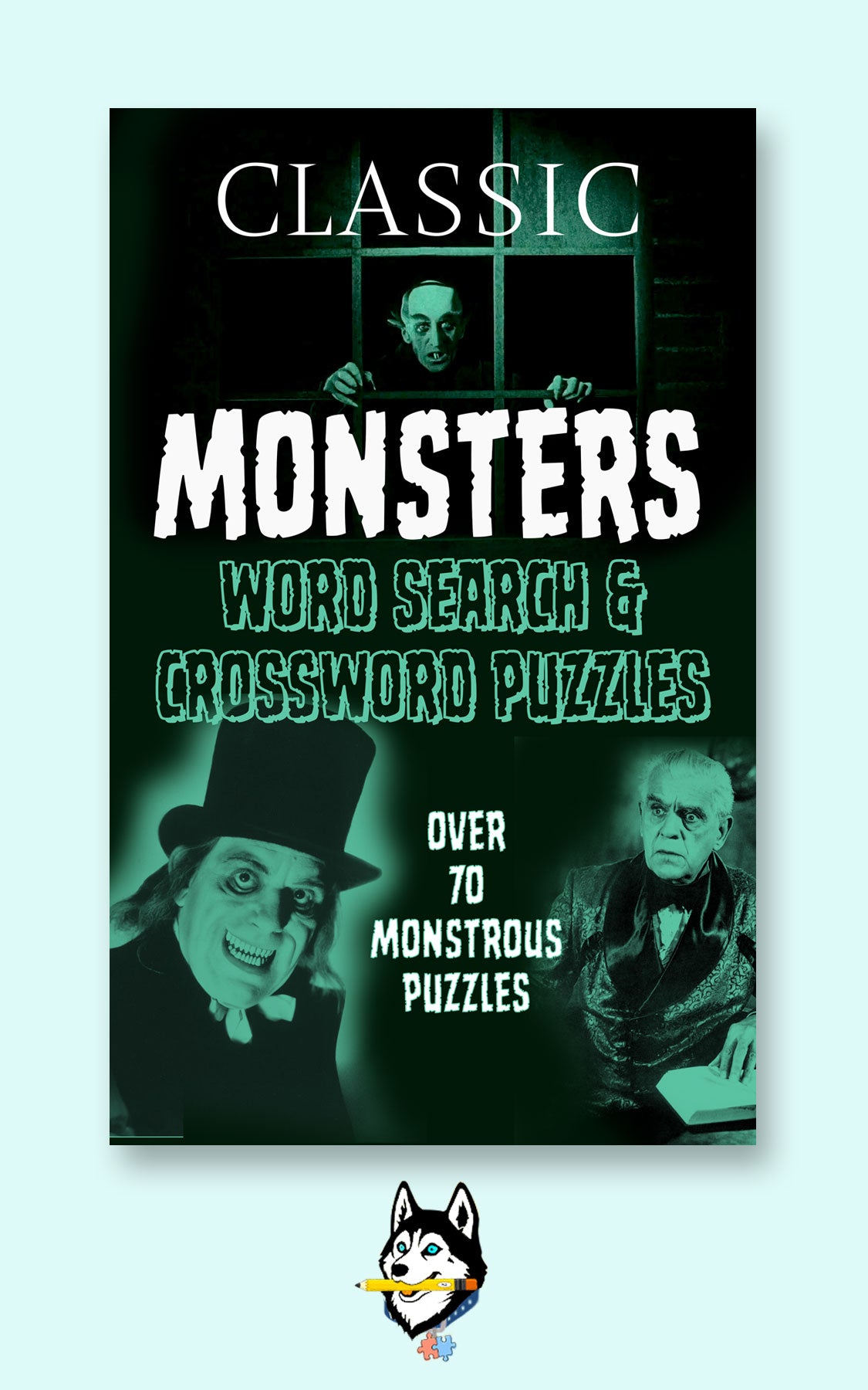 Classic Monsters Word Search and Crossword Puzzles