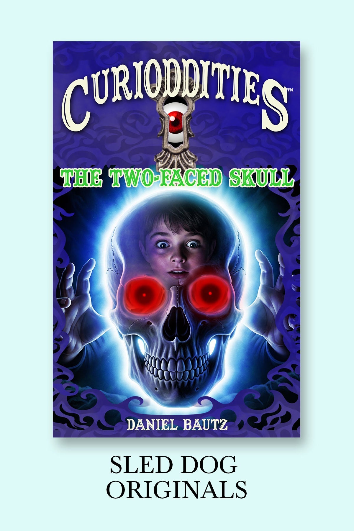The Two-Faced Skull Curioddities Book 1 cover by Daniel Bautz