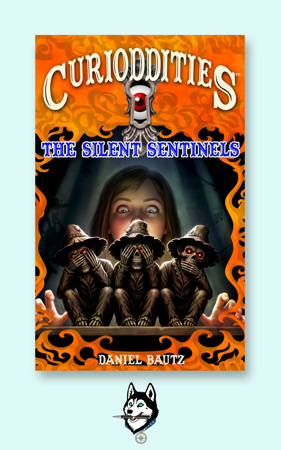 Middle-Grade Horror Novel – The Silent Sentinels: Curioddities Book 2 by Daniel Bautz – Signed Paperback