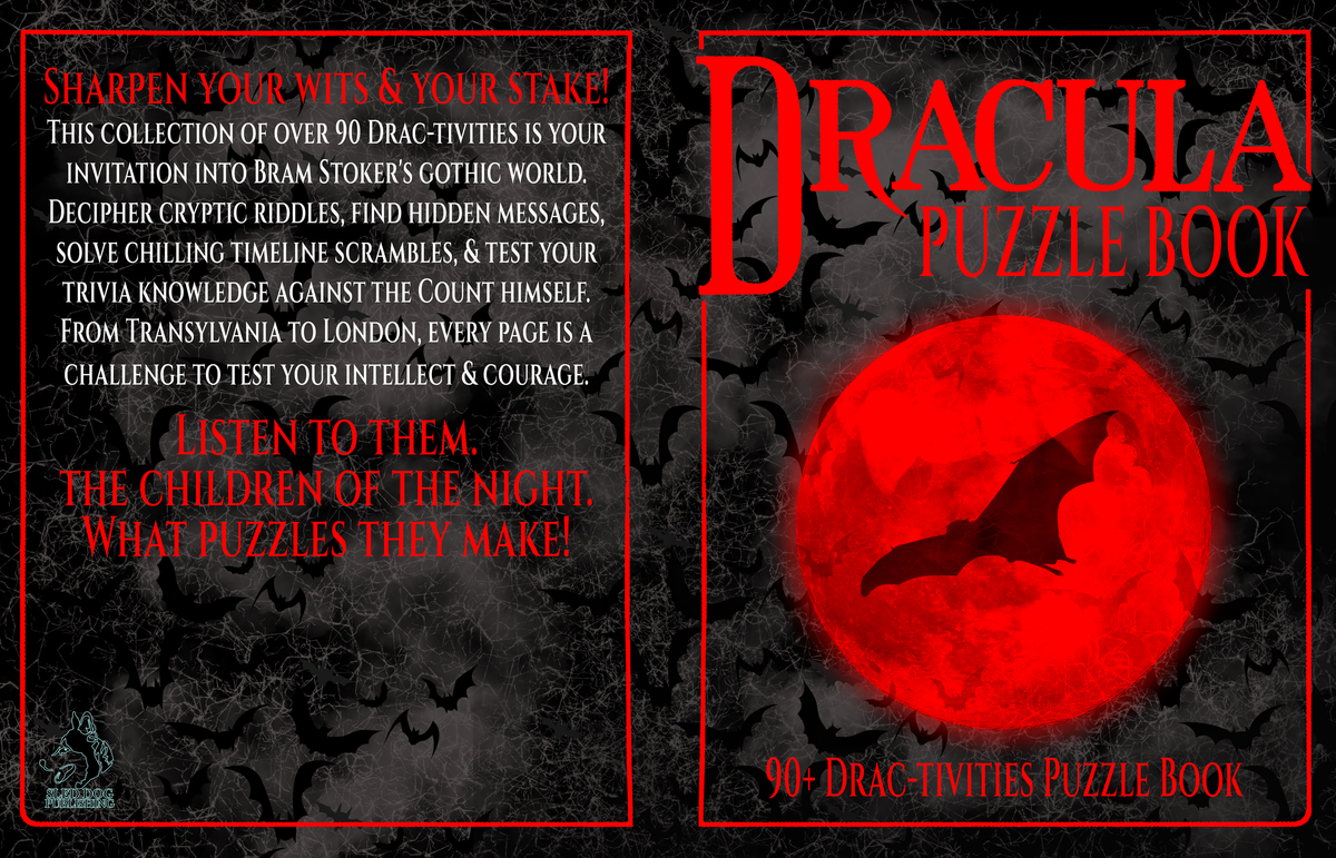 Dracula Puzzle Book, 90+ Drac-tivities