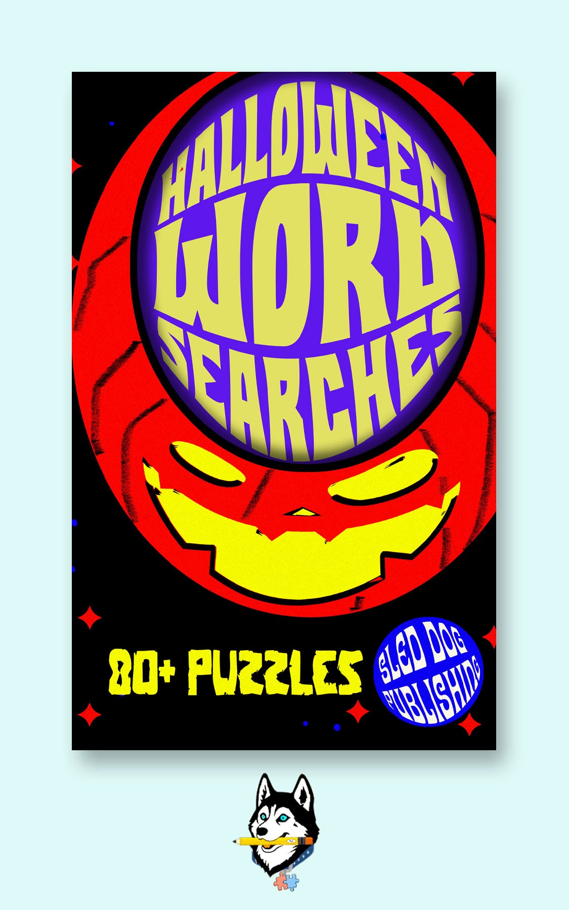 Halloween Word Searches, 80+ Spooky Puzzles, Pocket Size
