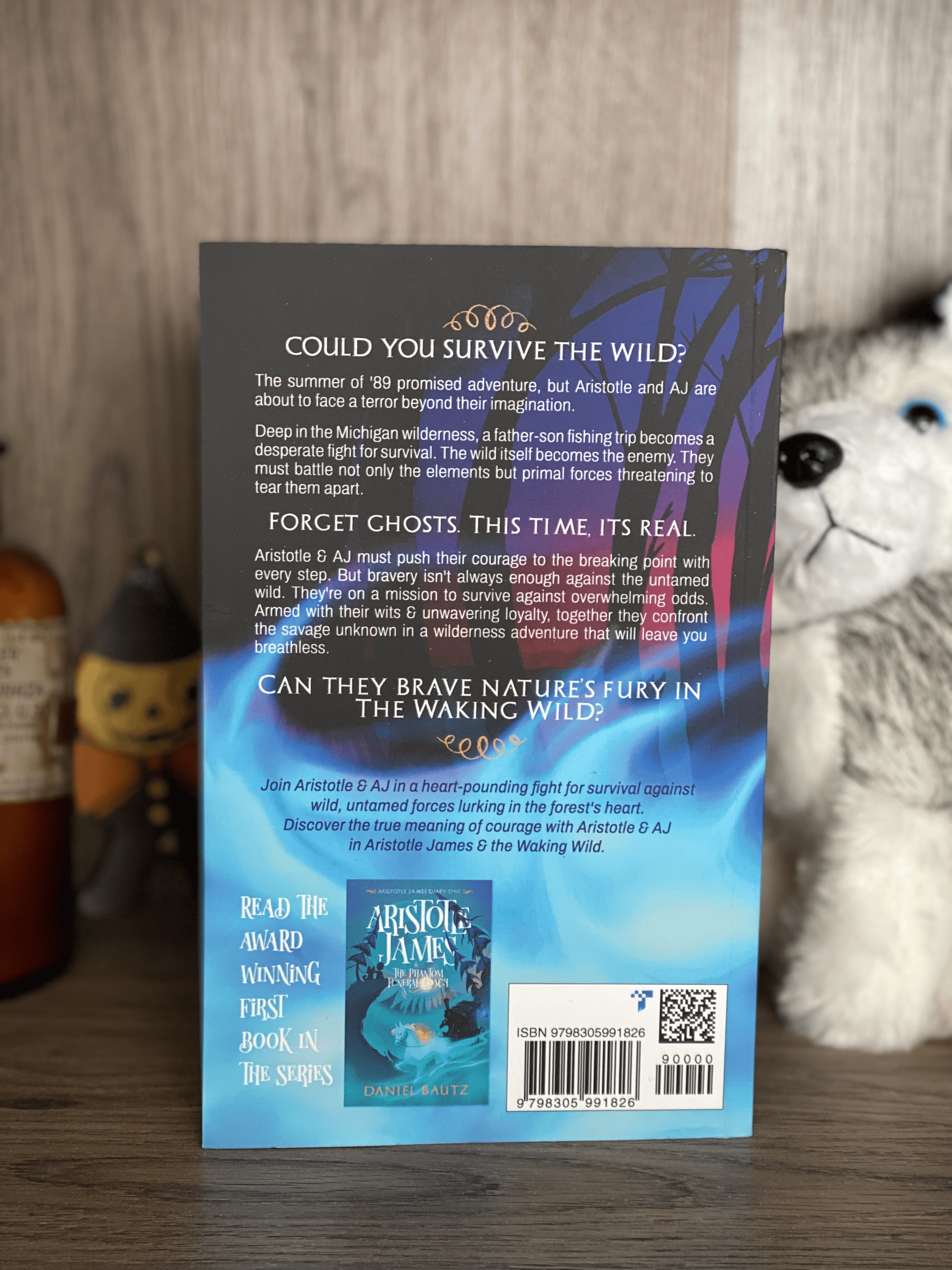 Aristotle James & The Waking Wild spine view