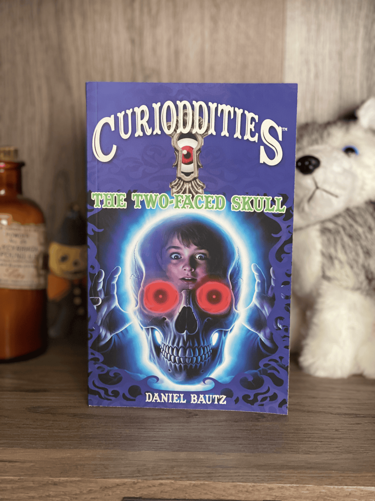 The Two-Faced Skull, Curioddities Book 1 by Daniel Bautz, Signed Paperback