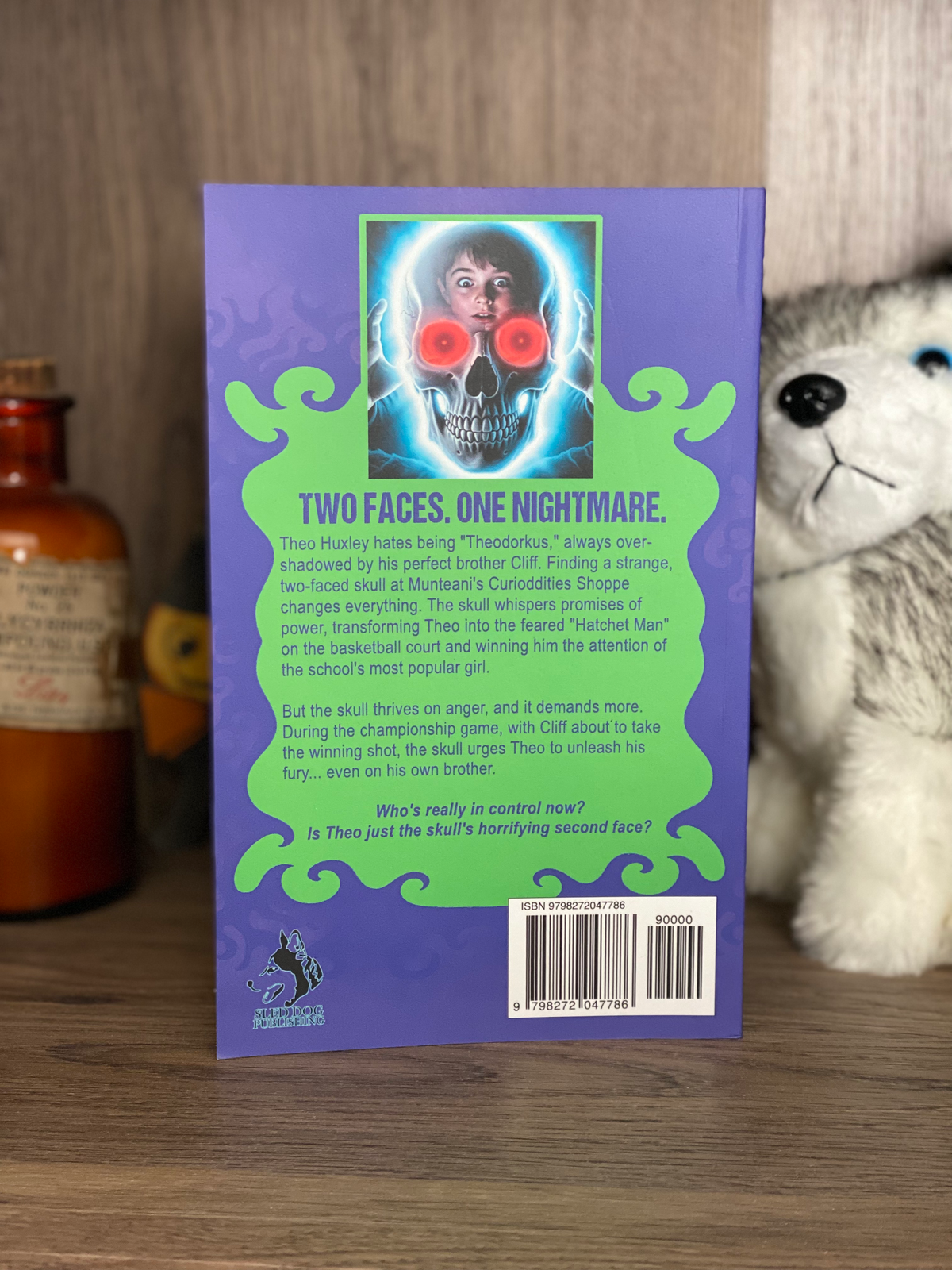 The Two-Faced Skull, Curioddities Book 1 by Daniel Bautz, Signed Paperback