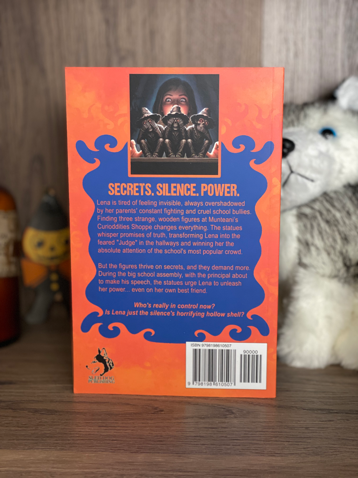 Middle-Grade Horror Novel – The Silent Sentinels: Curioddities Book 2 by Daniel Bautz – Signed Paperback