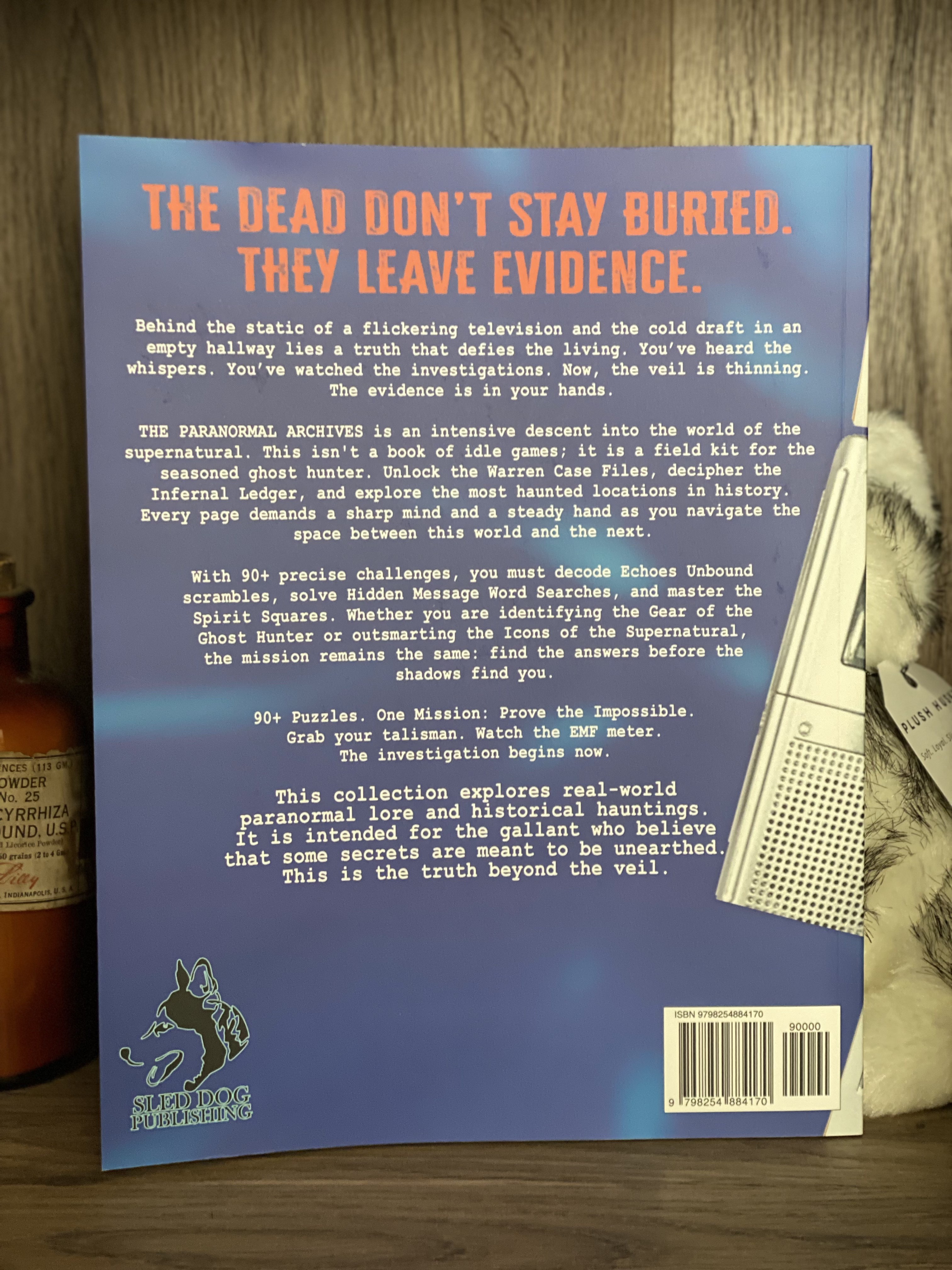 Paranormal Puzzle Book for Adults – Paranormal Archives: 90+ Supernatural Challenges – Paperback