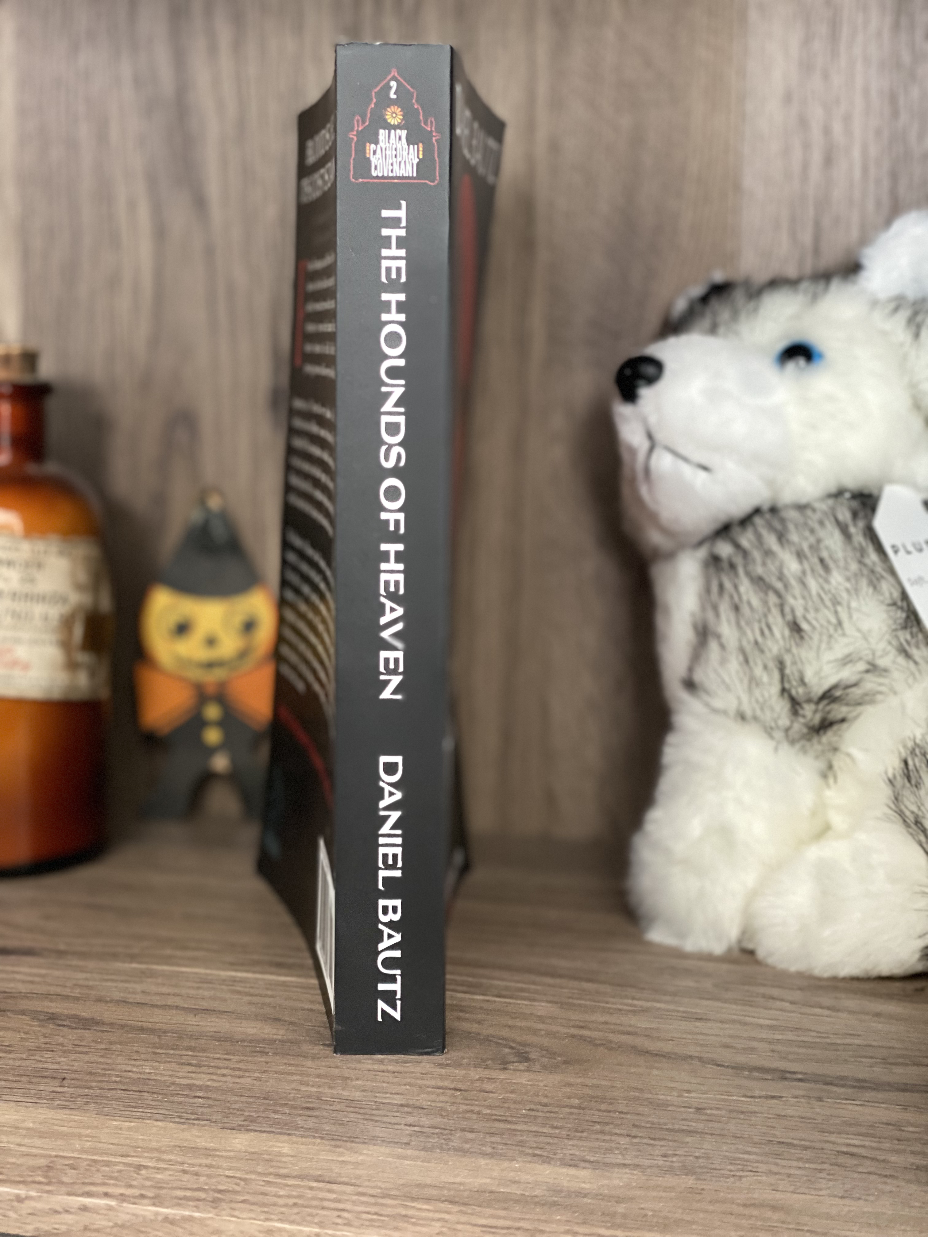 Gothic Horror Novel – The Hounds of Heaven: Black Cathedral Covenant Book 2 by Daniel Bautz – Signed Paperback