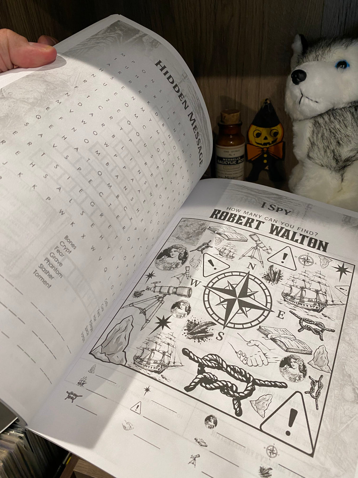 Frankenstein Puzzle Book, 90+ Frank-en-puzzles