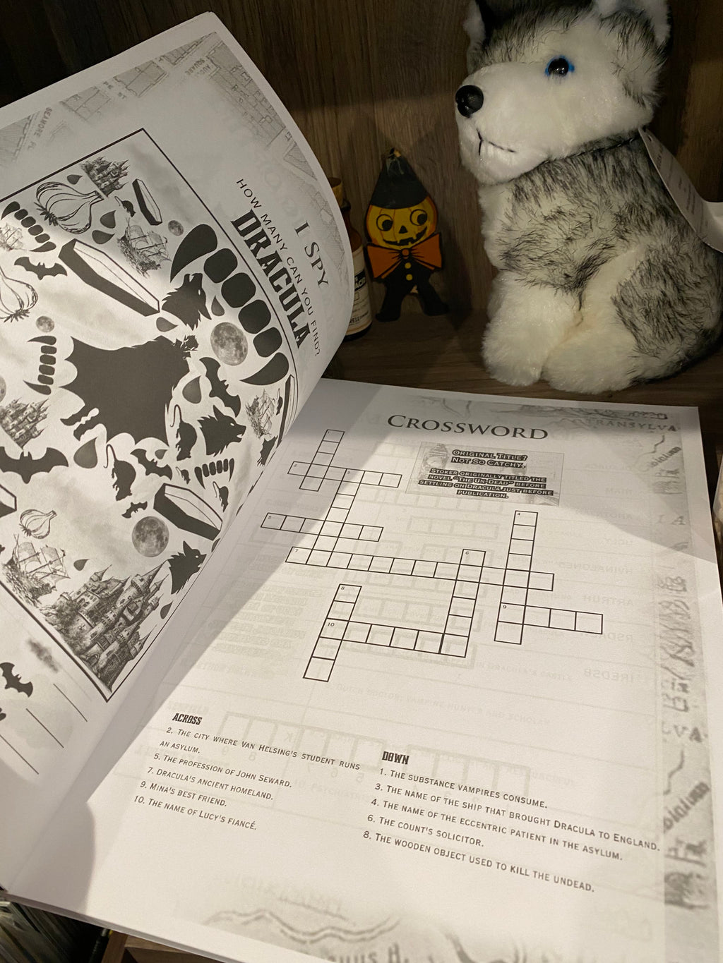 Dracula Puzzle Book, 90+ Drac-tivities