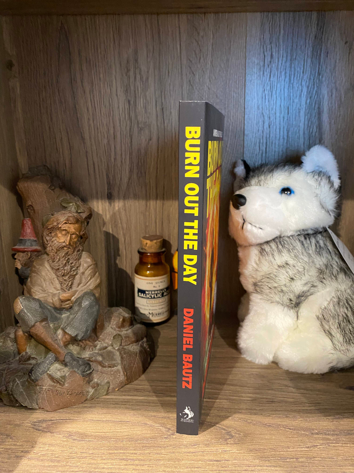 Burn Out The Day, Winter Walker Book 1 by Daniel Bautz, Signed Paperback