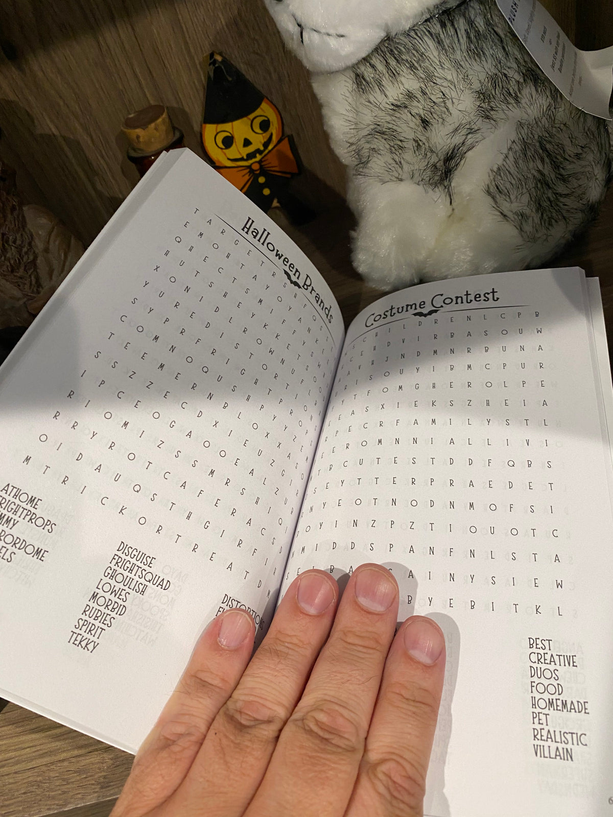 Halloween Word Searches, 80+ Spooky Puzzles, Pocket Size