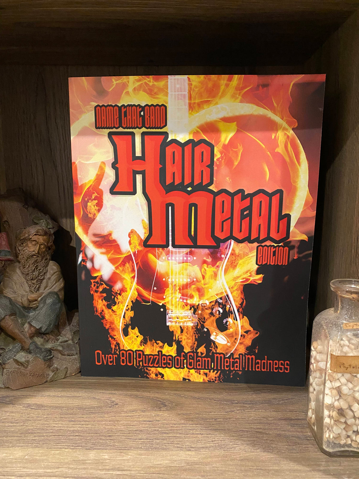 Hair Metal Puzzle Book – Name That Band: Hair Metal Edition by Mr. S. Husky – Paperback