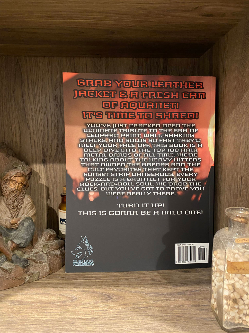 Hair Metal Puzzle Book – Name That Band: Hair Metal Edition by Mr. S. Husky – Paperback