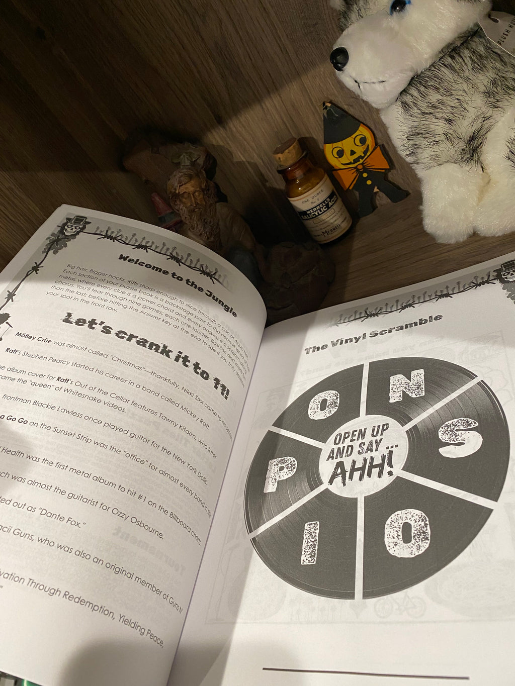 Hair Metal Puzzle Book – Name That Band: Hair Metal Edition by Mr. S. Husky – Paperback