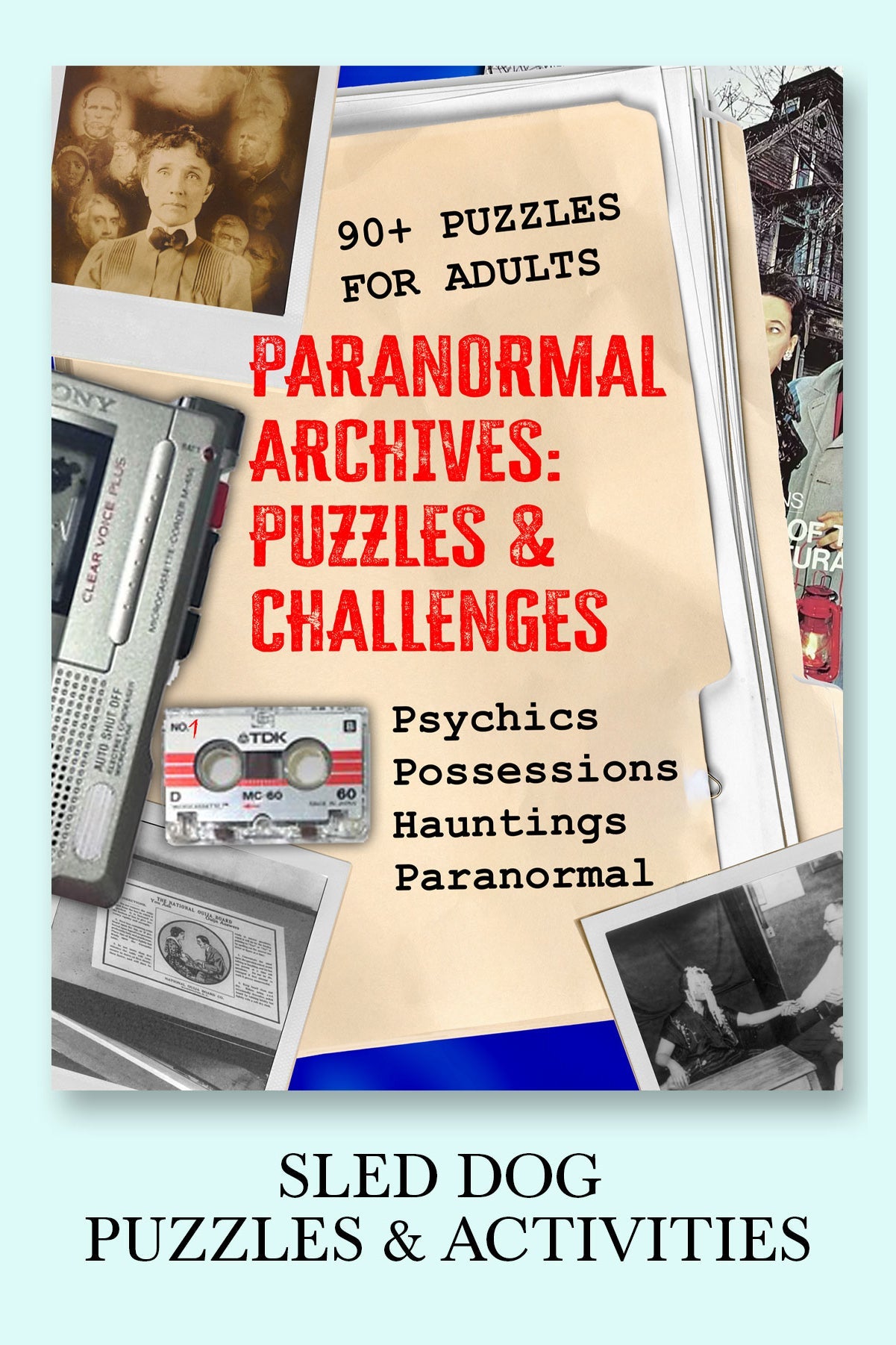 Paranormal Archives Puzzle Book cover