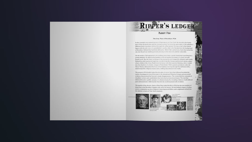 Ripper's Ledger: A Historical True Crime Puzzle Book for Adults